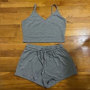 Shein Grey PJ Set